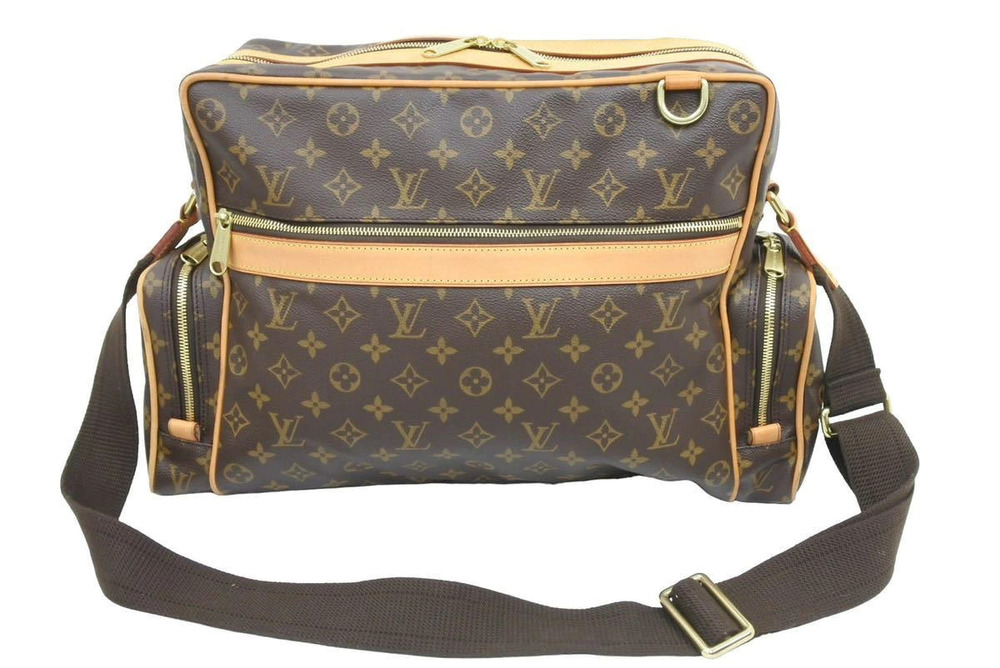 Louis Vuitton Saxe Squash Shoulder Bag Messenger Monogram